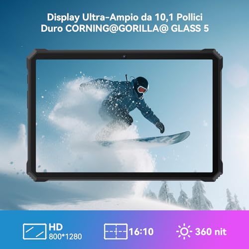 Blackview Tablet Rugged Android 13, Active 6