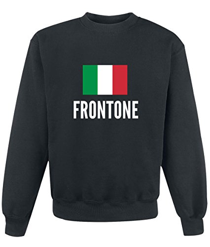 Felpa Frontone city Black