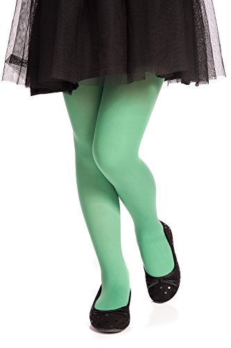 Romartex Collants en microfibre 40 DEN pour fille - Vert - 34 Cover