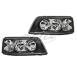 Farbe: schwarz Redcatparts 2272180 Scheinwerfer Set