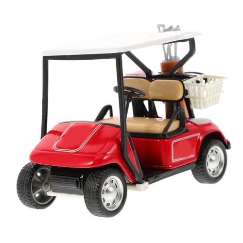 Hanabass Roter Miniatur Golfwagen Modell