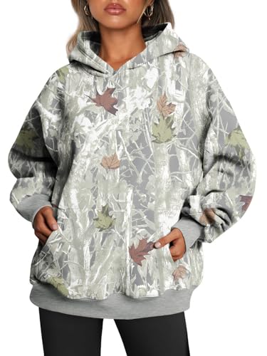 Image of Trendy Queen Women Oversized Hoodies Fall Outfits | Gentle Skin Feel, Aesthetic Drop Shoulder, Large Kangaroo Pocket, Seamless Daily Outfit Match