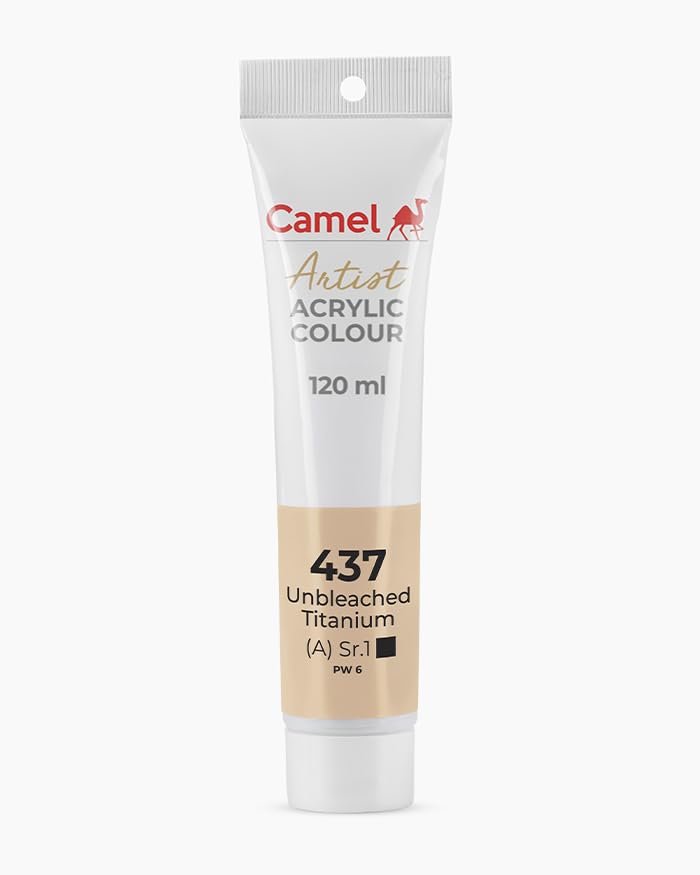 Camel Artist Acrylic Paint - Vibrant Colours, Fast Drying -1