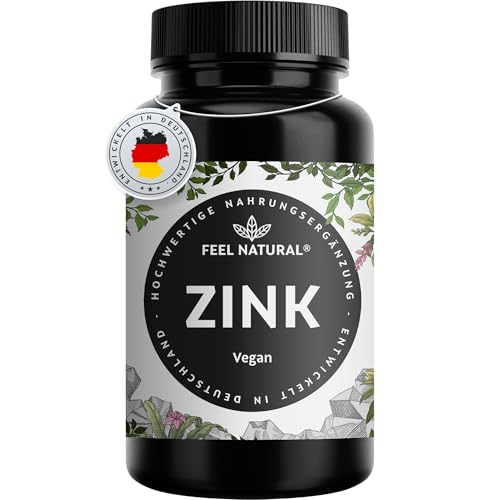 Zink Tabletten - 365 Stück im Jahresvorrat -...