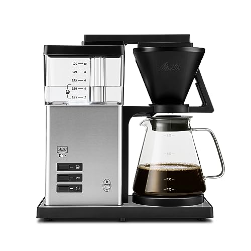 Melitta One Machine à café avec filtre en acier inoxydable