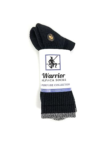 Image of WARRIOR ALPACA SOCKS - All Day - Everyday - Terry Lined - Cushioned - All-Purpose Socks - Unisex