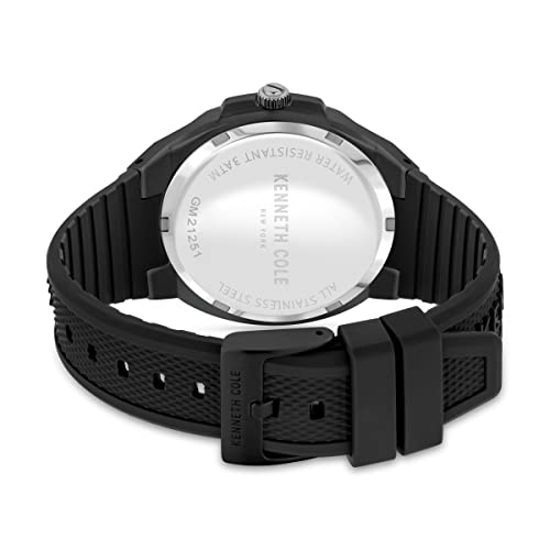 Kenneth Cole Analog Black Dial Men's Watch-KCWGM2125001MN - Image 4