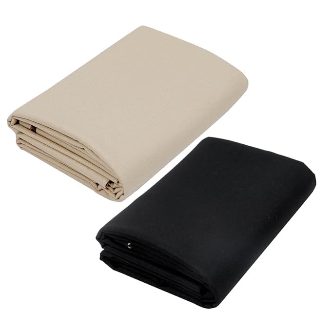 Elite Lifestyle Hub Men's Cotton Formal Unstitched 1.2M Combo Trouser Fabric For Men | Color -Beige & Black|Pack of 2-picture-51
