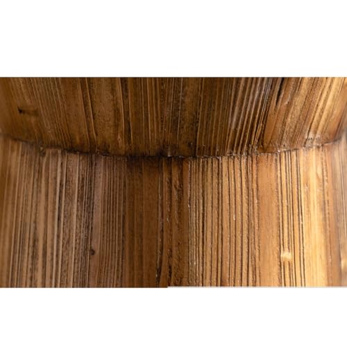 Table de chevet ronde simple en bois pour optimiser les petits salons - 7