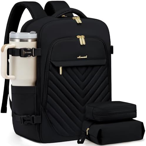 LOVEVOOK 40L Travel Backpack for Women & Men, Carry on Backpack f...