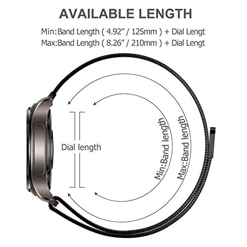 Bracelet montre acier interchangeable 16mm 18mm 20mm 22mm 24mm