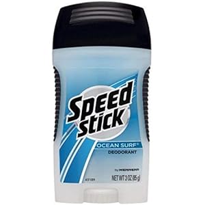 Speed Stick Clear Solid Deodorant, Ocean Surf 3 oz (Pack of 9)