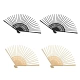 Kit de bricolage polyvalent : adapté à divers projets, ce kit de fabrication d’éventails pliables est un matériel essentiel pour la confection d’éventails chinois, d’éventails de fête ou pour la personnalisation d’éventails de mariage