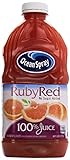 Ocean Spray Ruby Red Grapefruit Juice, No Sugar Added, 60 oz