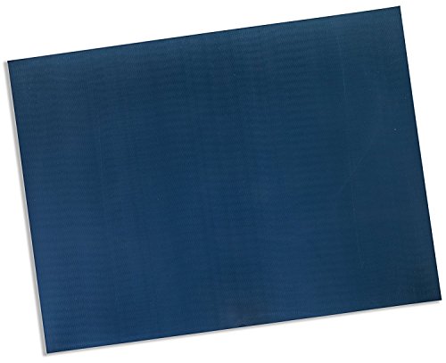 Rolyan Cedarburg 42508 Splinting Material Sheet, Aquaplast-T Watercolors, Metallic Blue, Solid, Single Sheet, 1/8" x 18" x 24" Size
