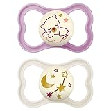 MAM Chupete con Escudo Ventilado que Brilla en la Oscuridad, a Partir de 6...
