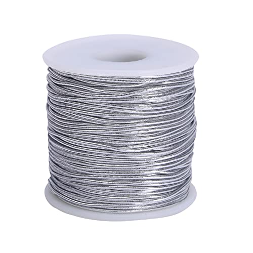 Metallic Stretch Cord Elastic Ribbon