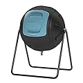 Multifunction Garden Tumbling Composter, Heavy-Duty Fast-Working Compost Bin with Easy-to-use Drain Plugs to Collect Liquid,Blue