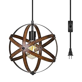 DEWENWILS Plug in Pendant...