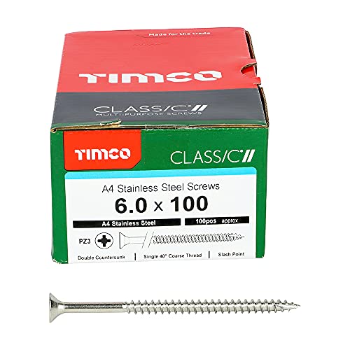 Vis classiques TIMCO 60100CLA4 argenté de haute précision