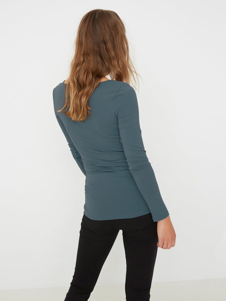 VERO MODA Koszulka z długim rękawem Kobiety Vmmaxi My Ls Soft Long U-neck Ga 2pack (2 w zestawie) | Top