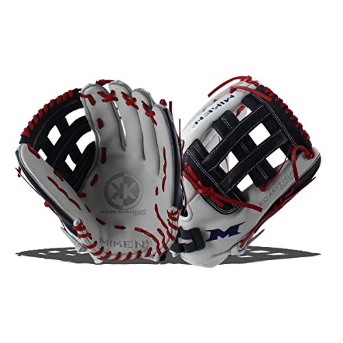 Miken KO Series Slowpitch Pro H Web Pattern Fielding Glove