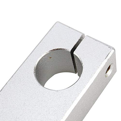 SK16 16mm Linear Rail Shaft Support, 2Pcs 16mm Linear Rail Shaft Guide Support Bracket Vertical Optical Axis Holder for XYZ Table CNC other electronic components