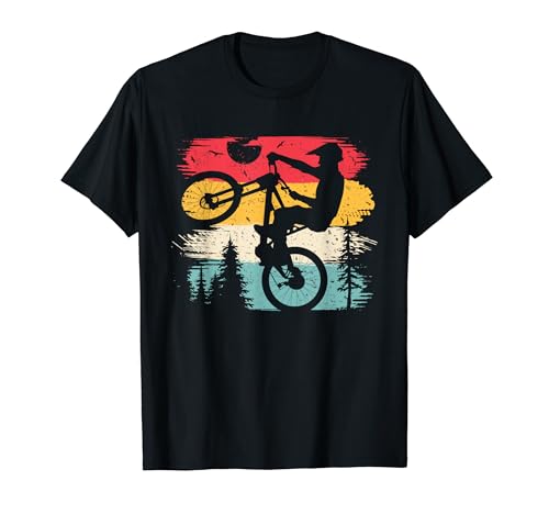 Lustiges MTB Retro Mountainbike Downhill Mountainbike Dad T-Shirt