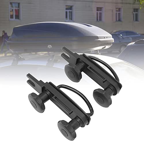 Universal Roof Box U Bolt Clamps - Rack Bolts - Cargo Carrier Roof Rack Bracket Kit - Cargo Carrier Mounting Fitting - Small Light Roof Luggage Accessories for Most - Thumbnail 5