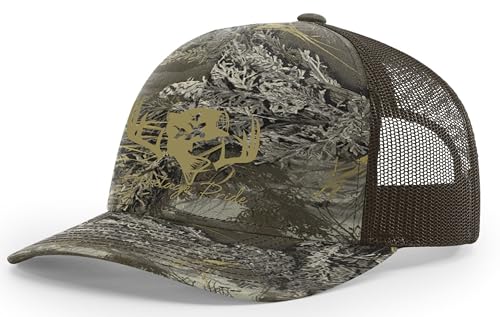 Image of Heritage Pride Deer Hunting Fishing Duck Hunt Mens Embroidered Mesh Back Trucker Hat