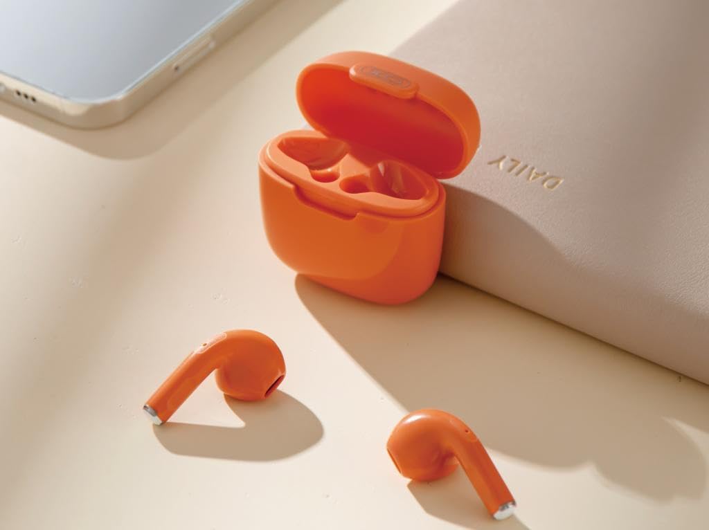 XO X23 TWS Earbuds and open charging case on a surface