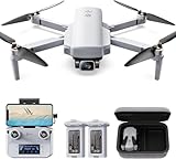 Holy Stone HS360D GPS Drones with 4K Camera for Adults, 249g Foldable RC Quadcopter with 80-Min Flight Time, 6KM Image Transmission, Follow Me, Auto Return, Upgraded HS360S for Beginners