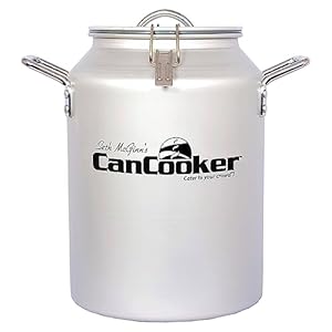 CanCooker Companion 1.5 Gallon Convection Steam Cooker for Home and Camping | Silver (G15-2016)
