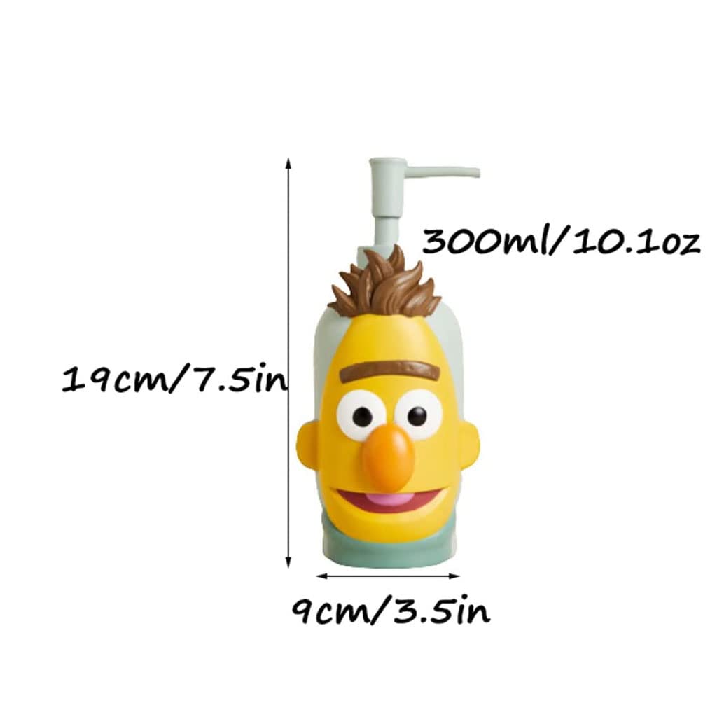 OLOTU Grosse Kapazität Modellierform Seifenspender mit Pumpe Nachfüllbarer Seifenspender für Küche Badezimmer 300ml/10.1oz Seifenpumpe für Flüssigseife Seifendosierer