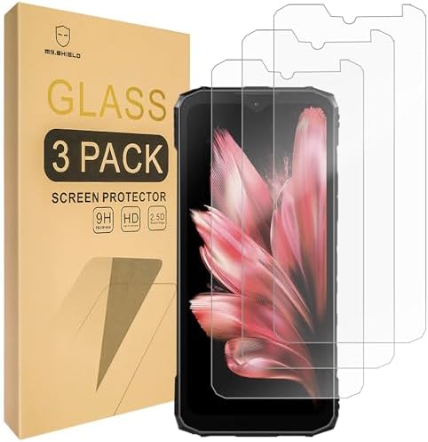 Mr.Shield Screen Protector compatible with DOOGEE Blade10 / Blade10 Pro [Tempered Glass] [3-PACK] [Japan Glass with 9H Hardness]