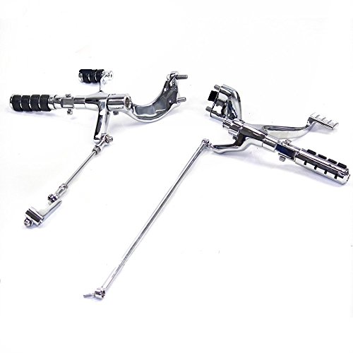 Raider 2004-2013 Sportster Forward Controls Chrome Plated Full Set Kit (30-6050)