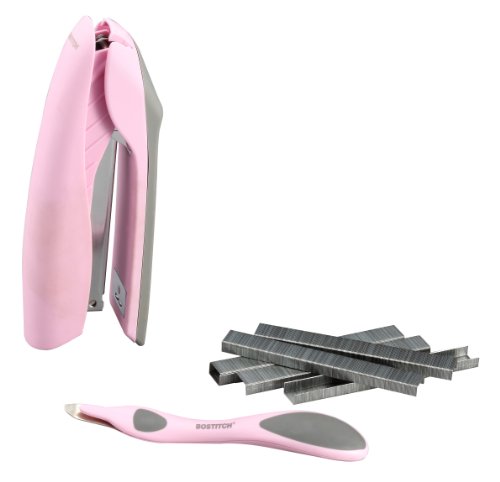 Bostitch Office Velvet No-Jam Stapler Value Kit, Includes Staples And Magnetic Staple Remover, Pink (B326-Pp-Vlt-Pnk) (Bosb326Ppvltpnk) #TOP6