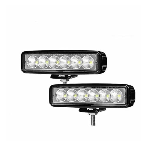 Phare antibrouillard universel à 6 LED pour rouler en sécurité sous la pluie et de nuit 12V