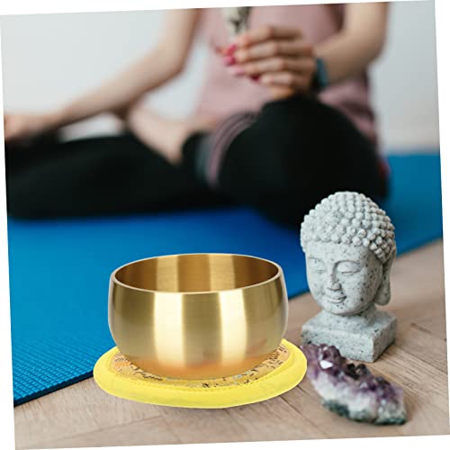 SHOWERORO Almofada De Tigela De Canto Nepal Tapete De Tigela De Canto Almofada De Tigela De Meditaçã
