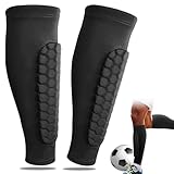 jatimdotin 1 par de Protectores Tibias de Fútbol, Espinilleras para Esquiar, Funda de Protección de Pantorrillas, Espinilleras para fútbol, Baloncesto, Deportes (Talla: M)