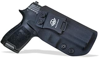 Sig P320 Holster IWB Kydex for Sig Sauer P320 / P320 Carry / P320 Compact Medium Pistol Case - Inside Waistband Carry Concealed Holster Sig Sauer P320 Gun Accessories (Black, Right)