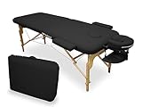 💠Experiencia de masaje inigualable: Con la camilla plegable de madera WELLCORE, disfruta de un masaje relajante y terapéutico en cualquier lugar y momento, gracias a su fácil transporte y montaje.