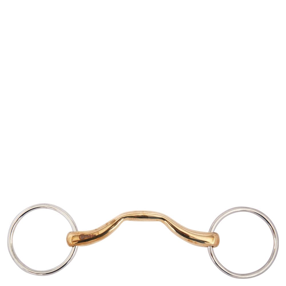 Mors Mullen Mouth BR Anneau Ample évite les pincements contact souple 16 mm 13.5