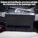 Vehicle Gun Safe for Handgun with Fingerprint, Keypad, Key, Biometric Car Gun Safe for Pickup, SUV, Truck, Large Sedan and Hatchback, Quick Access Auto Pop-Up Pistol Safe for Nightstand Beside