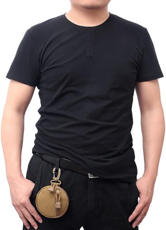 Small Pouch Key Wallet Card Holder Men Coin Purses Pouch Bag Keychain Zipper Pocket Outdoor Bag Coin Bag Money Bags(Black)