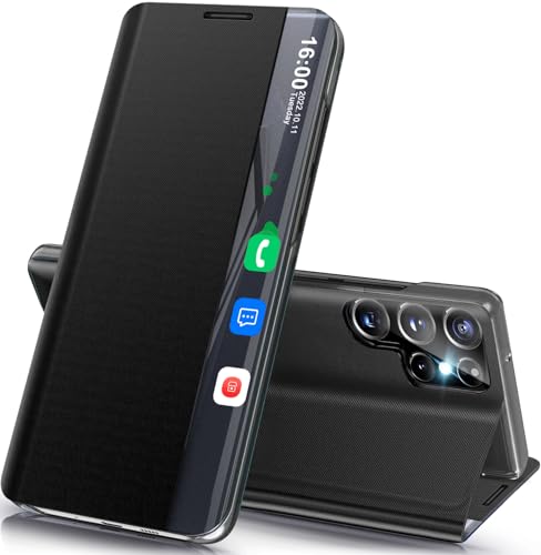 Coque Samsung S24 Ultra antichoc pour éviter les rayures d'écran avec rabat