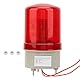 Watris Veiyi 220VAC Rotierende Signalleuchte, Rote LED Sirene Alarmsirene, 97mm Durchmesser Blinklicht Für Innen- Und Außenbereiche
