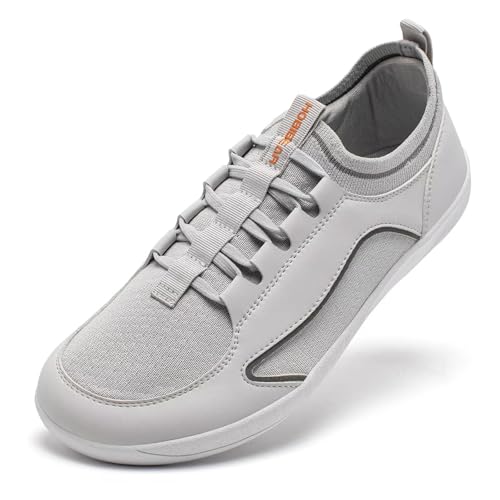 Image of HOBIBEAR Barefoot Minimalist Shoes Womens Mens | Zero Drop | Wide Width Canvas Slip-on Shoes