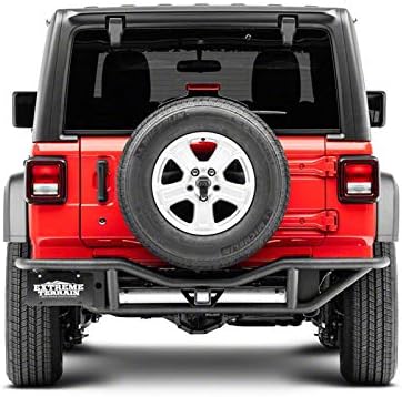 Redrock 4x4 Rock Crawler Rear Bumper; Textured Black Compatible with 18-22 Jeep Wrangler JL