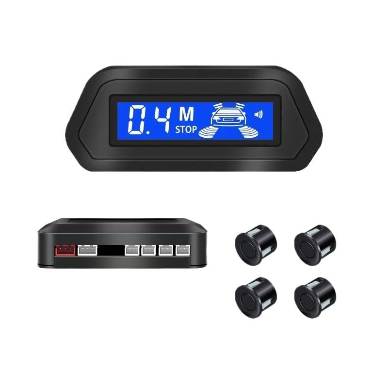 Radar de recul PT04-B avec écran LCD et bip sonore pour voiture 12V